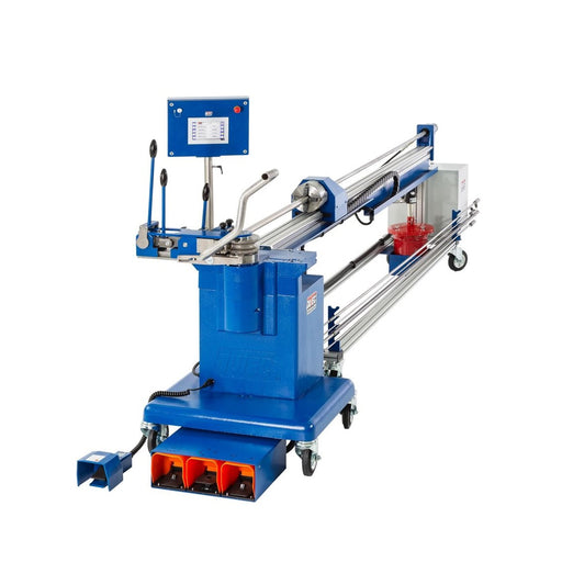 JUTEC 4800 Doornbuigmachine eenvoudig te bedienen.