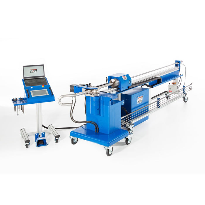 De JUTEC 5000 een doornbuigmachine voor het gebruiksgemak.