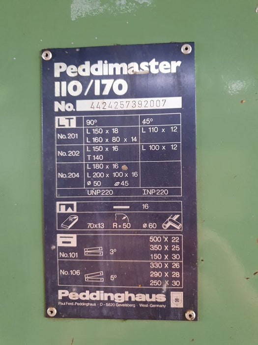 PEDDINGHAUS 110/170